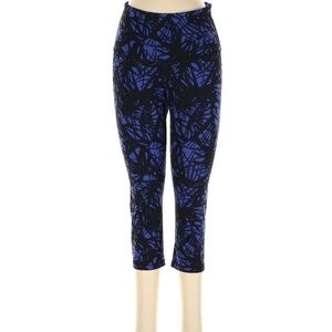 Purple and Black Active by Old Navy Compression Leggings